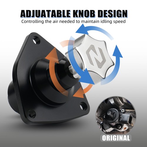 NICECNC Manual Idle Air Adjuster Valve For Yamaha YFZ450R / RSE 2009 2010-2025 - Picture 3 of 7