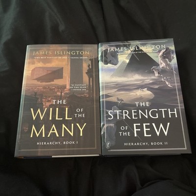 James Islington Will of The Many & Strength of The Few SIGNED Hardcover Set NEW