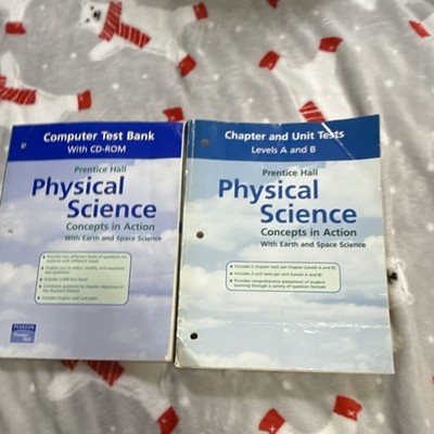 Pearson Prentice Hall Physical Science Test Bank Book & Computer Test Bank CDROM