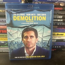 Demolition - 2015 Film, Blu-ray Jake Gyllenhaal, Naomi Watts, Chris Cooper