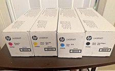 Genuine HP 410A - 4 Pack Toner COLOR Set CF410A CF411A CF412A CF413A Cartridges