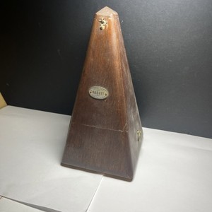 Maelzel Paris France 1815-1846 Antique Wood Metronome Wind-Up, Working