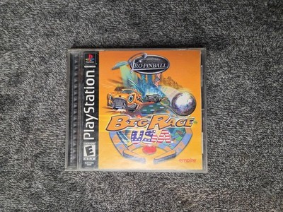 Pro-Pinball Big Race USA PS1 PlayStation 1 MD Complete Tested And Working 