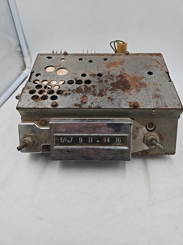 Original 1961 1962 Delco Chevrolet Impala Belair Biscayne AM Radio Assembly GM 5
