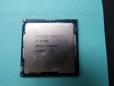 Intel Core i7-9700K Octa-Core 3.6 GHz Desktop CPU SRG15 #1051