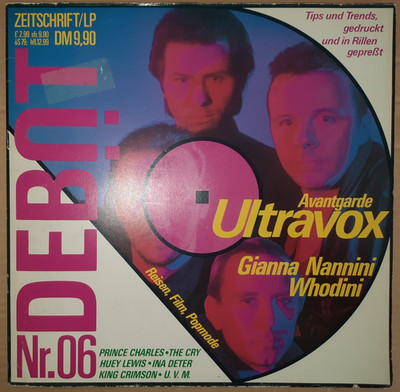 DEBÜT NR. 06 / LP+MAGAZINE / 1984 / ULTRAVOX/THE SMITHS/DANCE SOCIETY/REAL LIFE