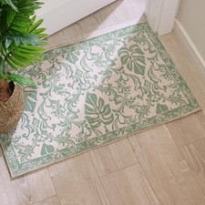 Original Indoor Doormat, Monstera Leaves Door Mats Indoor Rug, 24X36 inch Mac...