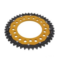 Kettenrad Alu Gold 43-ZäHne 530-Teilung FüR Honda CBR 900 RR Fireblade 1992-1995