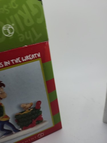 GRINCH DEPARTMENT 56 WHO IS IN THE WREATH VILLAGE, ACCESSORY CHRISTMAS - Picture 4 of 4
