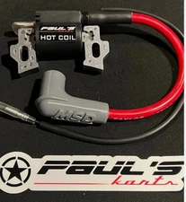 Predator 212 coil , (RED) MSD, Spiro Pro Taylor wire, TRUE HOT COIL