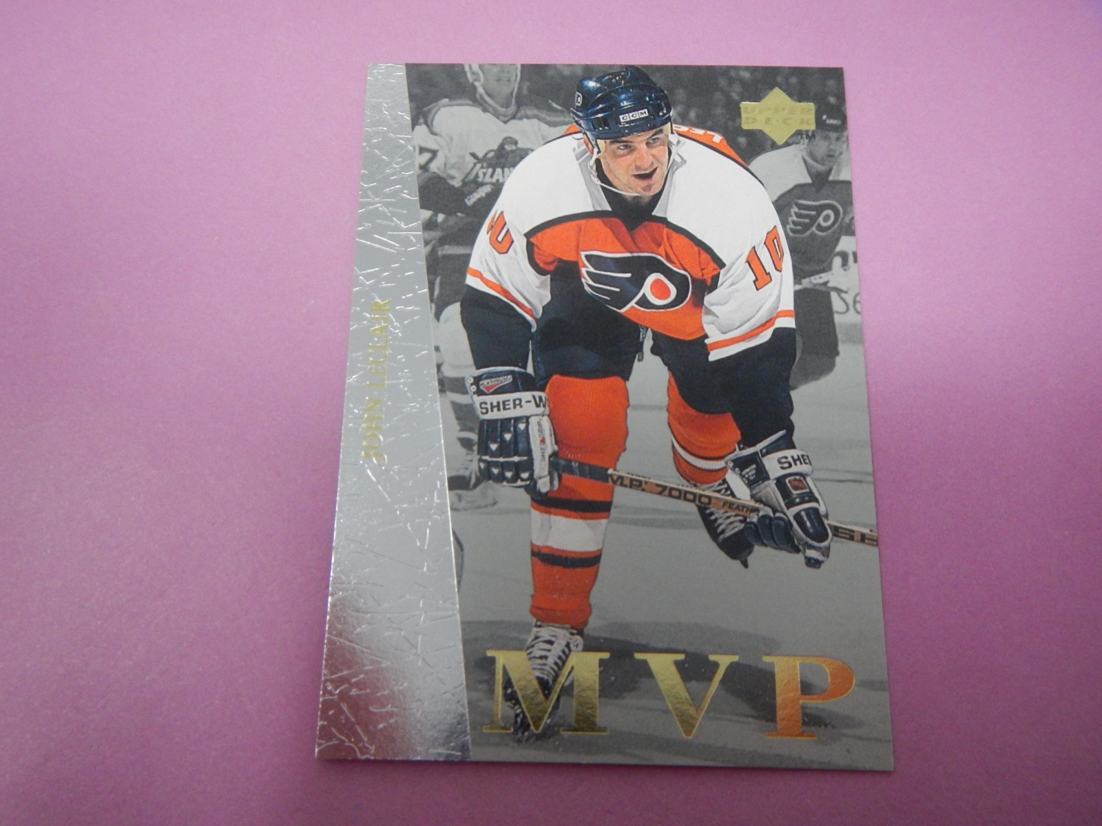 1996-97 Upper Deck Collector's Choice MVP John LeClair #UD8