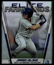 2019 Bowman Chrome #EF-JK Jarred Kelenic Elite Farmhands