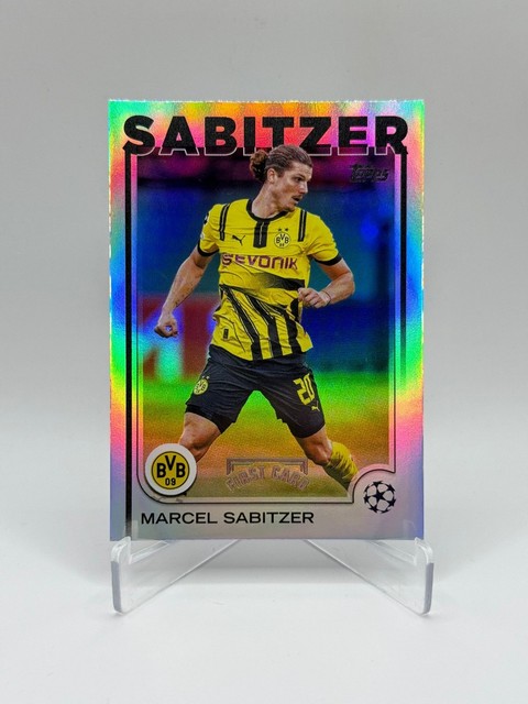 Topps Chrome UCL 24/25 - Marcel Sabitzer - 1/1 "First Card" Borussia Dortmund