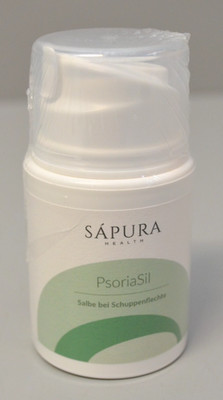 SAPURA PsoriaSil Schuppenflechte Creme mit C.B.D Psoriasis Salbe 50ml Neu