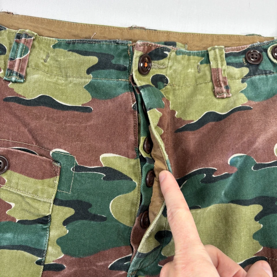 Pantalones Cortos De Colección Polo Ralph Lauren Carga Para Hombres 34 Verde Camuflaje Combate Excedente Utilidad Foto 4 de 4