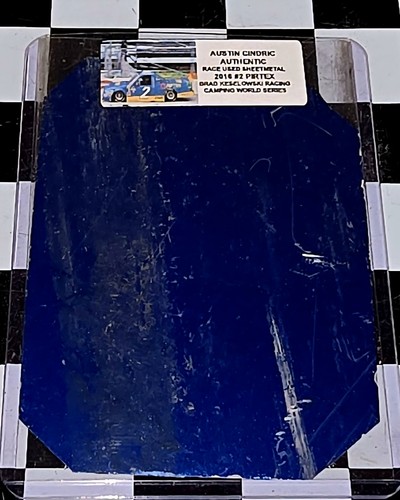 AUSTIN CINDRIC RACE USED SHEETMETAL 2016 #2 PIRTEX CAMPING WORLD TRUCK BKR AC06