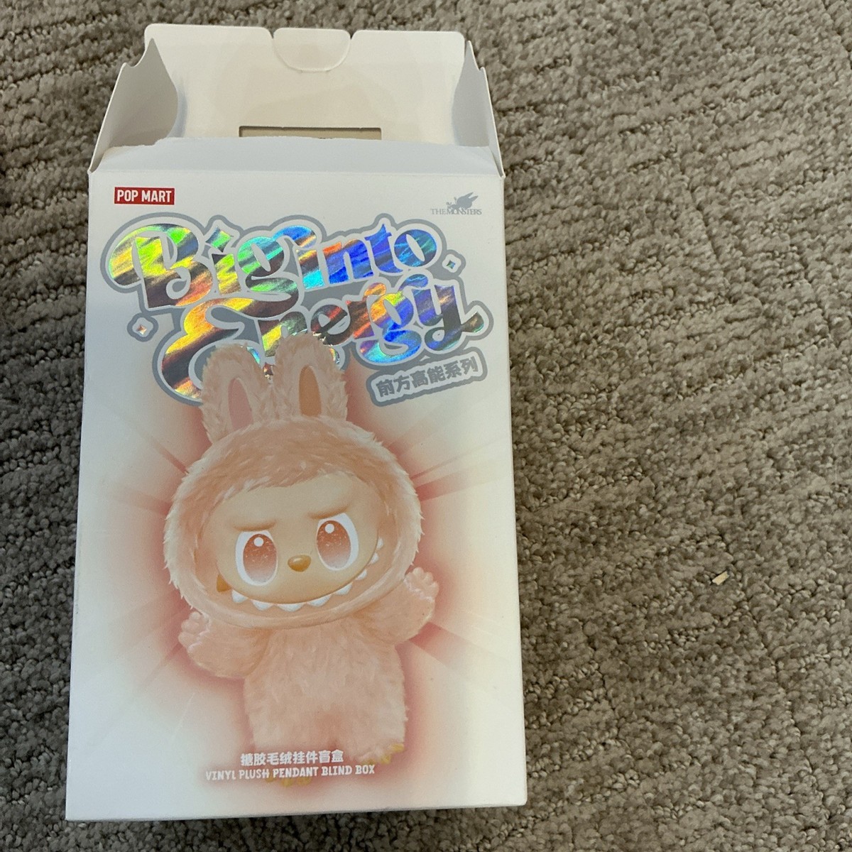 Pop Mart Labubu Big Into Energy (Love) open box with card | eBay