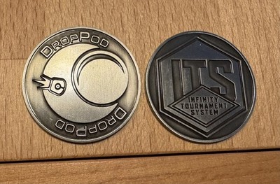 Corvus Belli Infinity Merchandise ITS Tournament Drop Pod Token Vollmetall