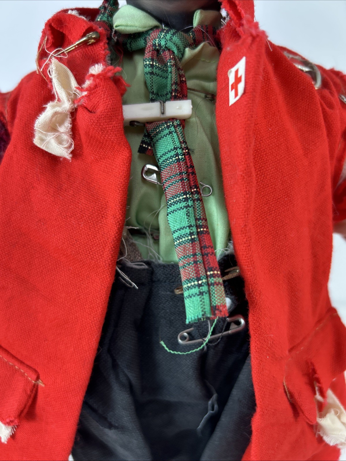 VTG EMMETT KELLY JR WEARY WILLIE CLOWN ARTICULATED DOLL RARE SIMSON Tag 16”