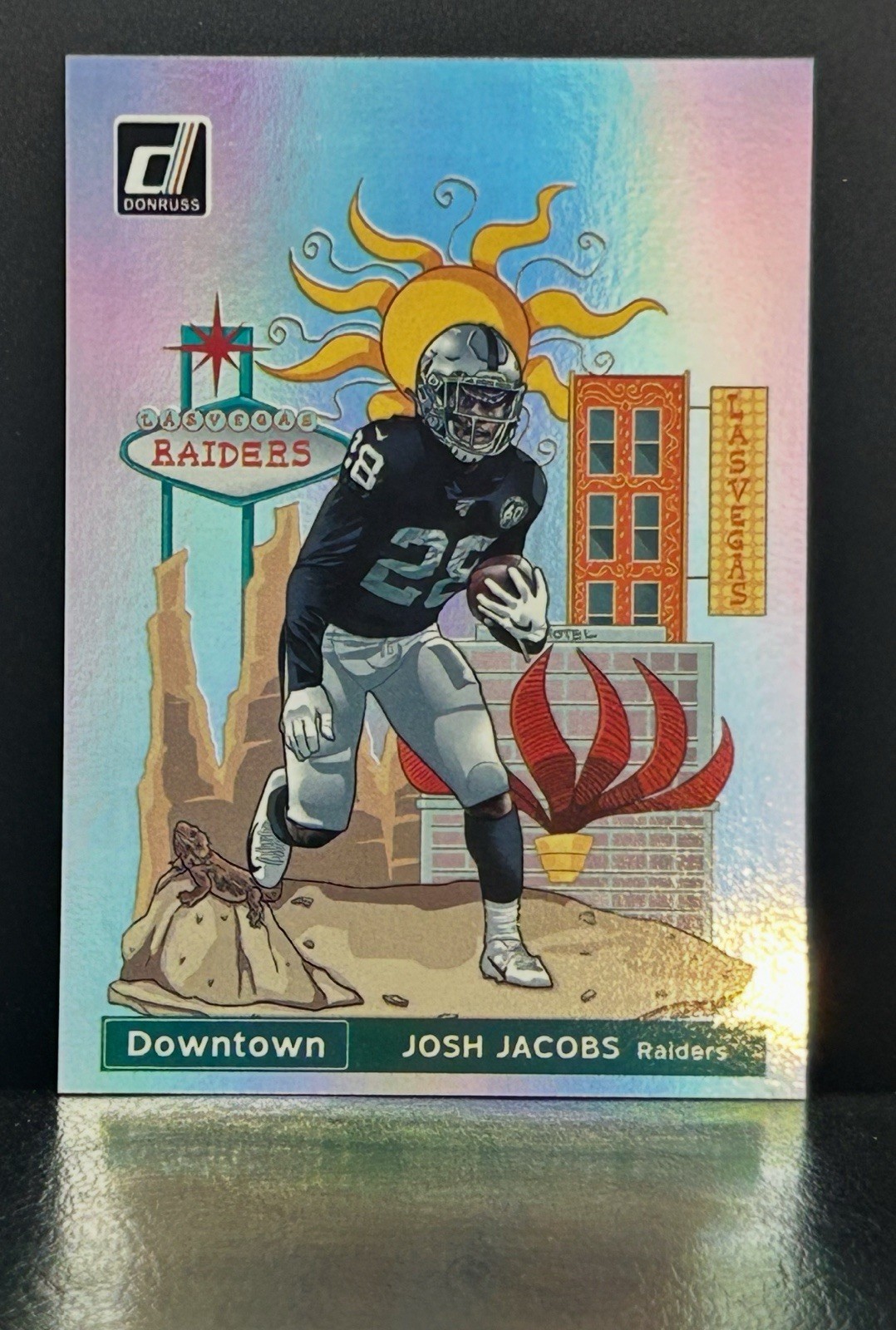 2020 Panini Donruss - Downtown! Josh Jacobs #D-JJ