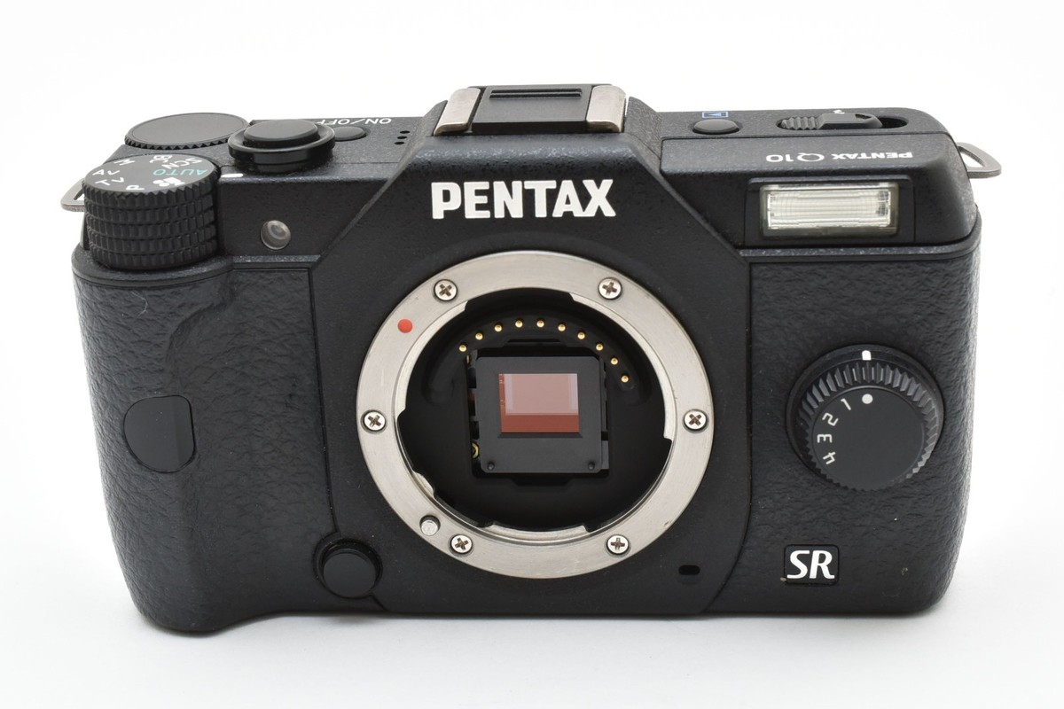 Exc Pentax Q10 Mirrorless Digital Camera black Shutter Count743 2