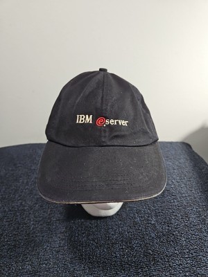 IBM Computer E Server Black Baseball Hat Trucker Dad Adjustable Cap