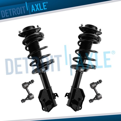 #ad Front Strut w Coil Spring Assembly Sway Bar Ends Kit for Subaru XV Crosstrek $223.37