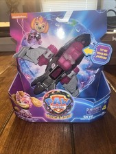 PAW Patrol: The Mighty Movie, Mighty Pups Jet with Lights, Sounds  Skye Figure