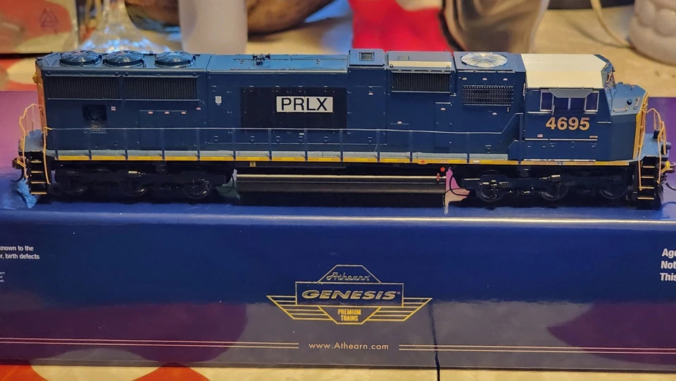 Tsunami2 PRLX ex CSX 4695 EMD SD70M Athearn Genesis HO LED DCC Progress Rail - Image 2 of 4