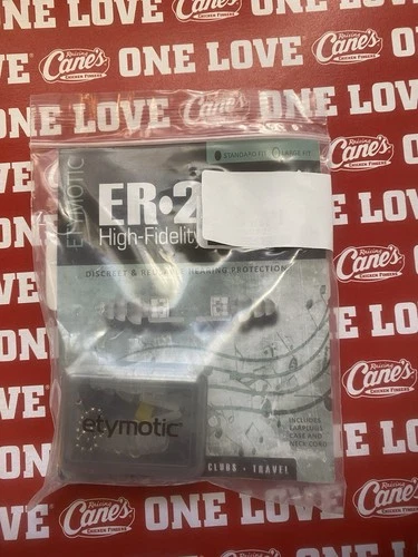 NEW Etymotic Research ER20XS-SMF-P High-Fidelity Earplugs, Standard Fit, 1 Pair