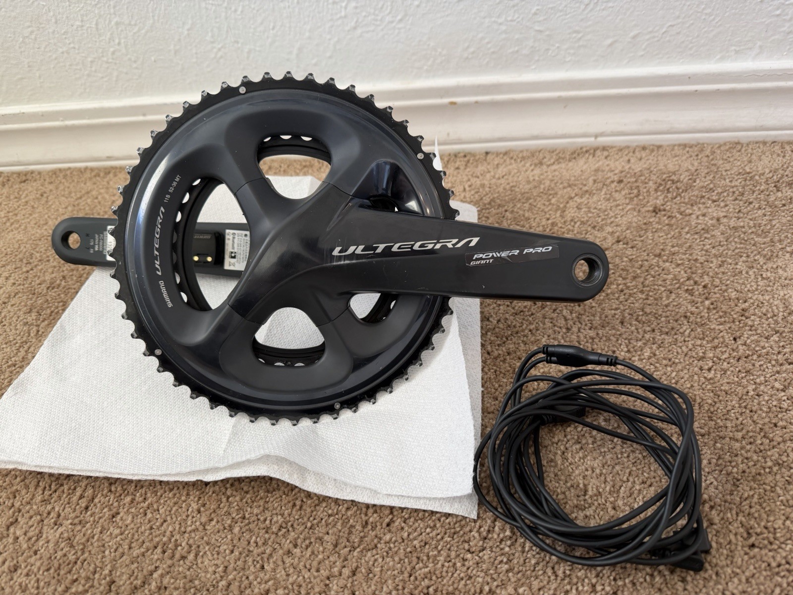 Giant Power Pro Dual Power Meter Ultegra R8100 Crankset 52-3