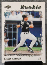 1996 Score Chris Snopek Rookie Card #499 White Sox. rookie card picture