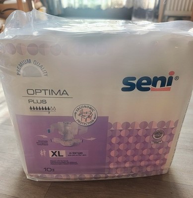 Seni Optima Plus Inkontinenzslips XL (X-Large) 12 x 10 Einheiten, PZN 01689340