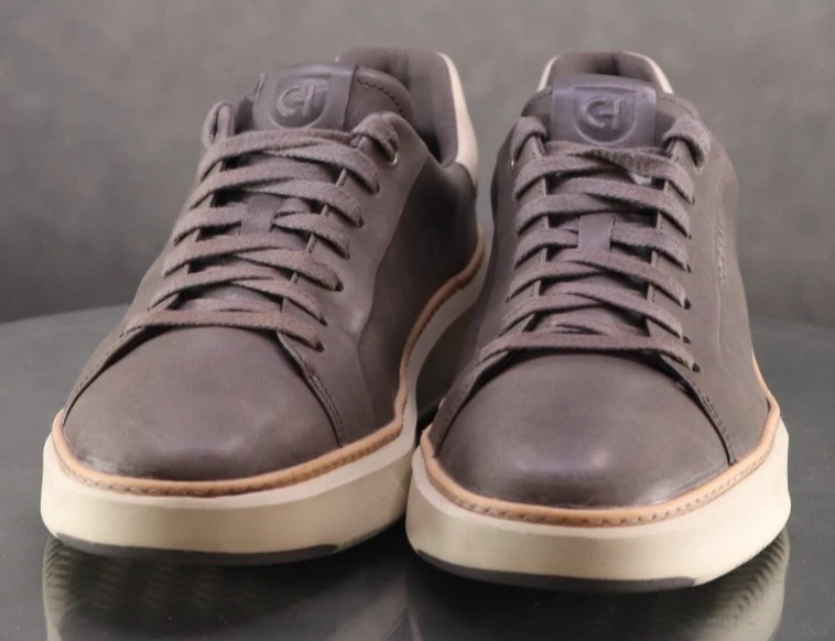 Zapatos Deportivos Cole Haan Grand 360 Para Hombre Talla 10.5 M Cuero Gris C37229 Foto 3 de 4