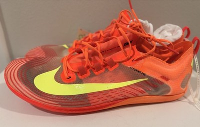 Nike Zoom Victory XC 5 Track Spikes Shoes Orange Volt AJ0847 801 Men s 11.5 New