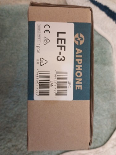 Aiphone LEF-3 Open Voice Selective Call Master Station Intercom Accepts 3 Coms - Picture 1 of 2