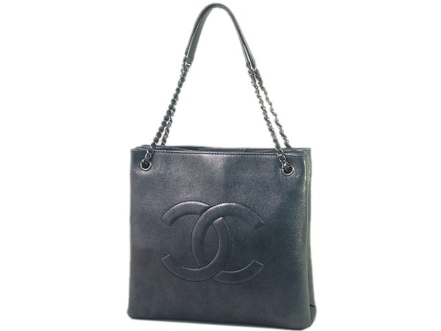 Chanel Navy A91010 Chain Tote Bag 2016 Edition by Niwa Trading