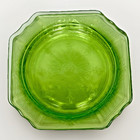 Anchor Hocking Princess Green Uranium Depression Glass Dinner Plates lot of 5 — photo 1