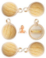 Natural Loofah Exfoliating Face Scrubber,Shower loofah Facial Scrubber exfoli...
