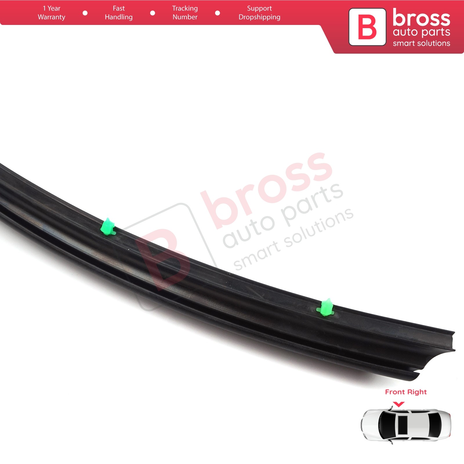 Front Right Door Inner Seal for VW Transporter T5 T6 T6.1 Caravelle 7H0837566