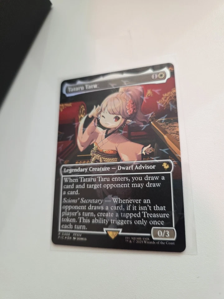 Tataru Taru (Borderless) (Chocobo Track Foil) Commander: Final Fantasy Foil - Image 2 of 2