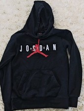 Air Jordan Hoodie, Boys Medium Black