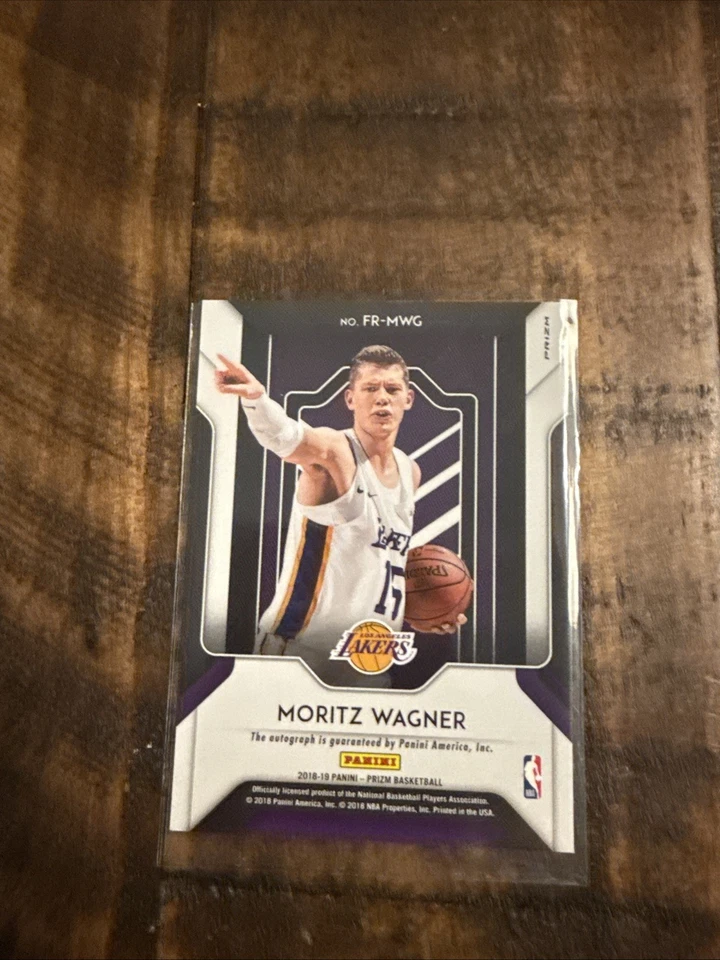 2018-19 Moritz Wagner RC Panini Prizm Fast Break #FR-MWG Rookie Auto - Image 2 of 2