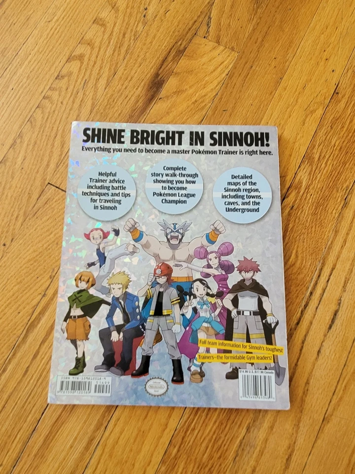 Nintendo Power Pokemon Diamond & Pearl Version Official DS Player Strategy Guide - Image 2 of 4