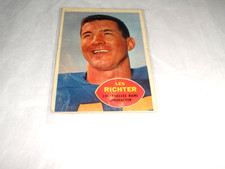 Les Richter Los Angeles Rams 1960 Topps Card #68