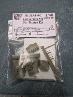 Sealed He 219A0/5 Conversion Set For  Tamiya Kit  in 1/48 scale Vector VDS48-054