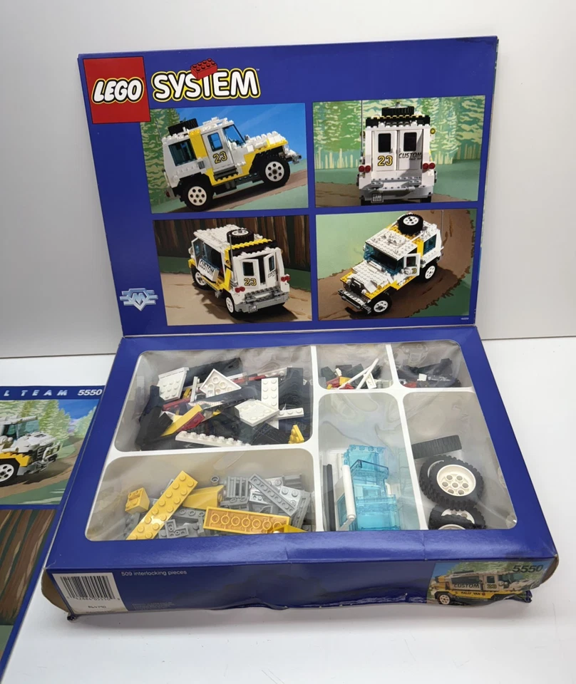 LEGO Model Team: Custom Rally Van 5550, Complete, Box Rough, 99% Complete - Image 2 of 4