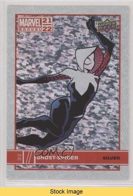 2021 Upper Deck Marvel Annual Silver Sparkle Spider-Woman Ghost-Spider READ 15uh