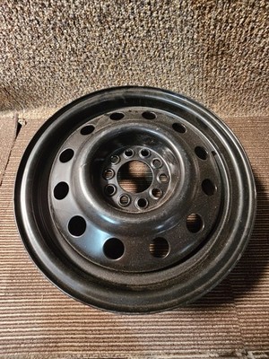 (QTY 1) 83 Series Matte Black Bullet Spoke Wheel Rim 15x6 5x108 5x114.3 41mm