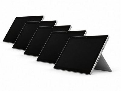 *LOT of 5* - Microsoft Surface Go 1984 Business Tablet 10in, 64gb, Win10, Silver